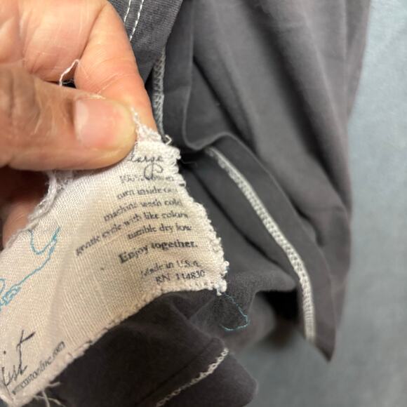 Coexist New Angeles Shirt Grunge Faded Skater Streetwear Comfy Cozy Made in USA - Picture 6 of 10